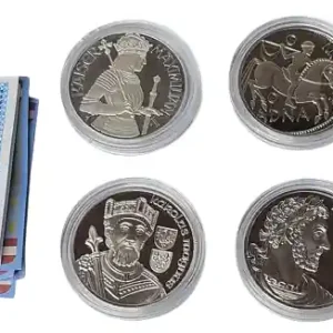 Solange Der Vorrat Reicht Österreich: 6 x 100 Schilling Silber Polierte Platte in Münzkapseln mit Zertifikate