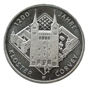 20 Euro Silber Gedenkmünze Deutschland Kloster Corvey 2022 - 925/1000 Silber Heute Kaufen