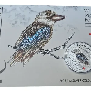 Saisonangebot Australien 1 Oz Silber Kookaburra Privy Ampelmännchen - World Money Fair Berlin 2025 im Blister
