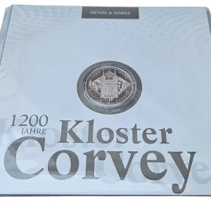 20 Euro Silber 1200 Jahre Kloster Corvey Deutschland 2022 Spiegelglanz im Postfolder Top-Angebot