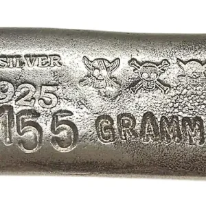 BeKo Edelmetalle 155 Gramm Silberbarren 925er Silber (gegossen) Totenköpfe Sofort Bestellen