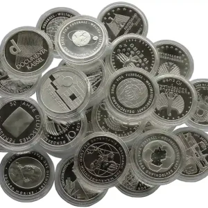 Billig 10 Euro Silber Gedenkmünzen Deutschland (2002 - 2010) 18 gr 925/1000 Silber Spiegelglanz Münzkapsel