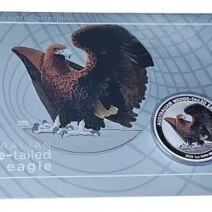 Australien 1 Oz Silber Keilschwanzadler Farbe 2025 im Blister nur 2.500 Stück! Bestpreis