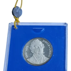 DDR: 10 Mark Silber Gedenkmünze 175. Geburtstag von Justus von Liebig 1978 Polierte Platte verplombt Preisknaller