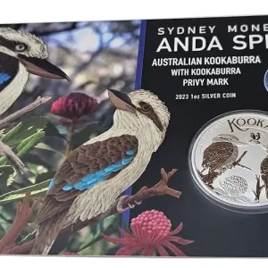 Australien 1 Oz Silber Kookaburra 2023 Privy Kookaburra - Perth Money Expo - Sydney Special Blister Direktkauf