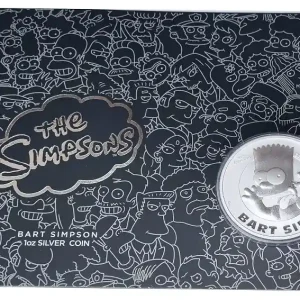 Rabatt Tuvalu 1 Oz Silber Bart Simpson 2022 im Blister