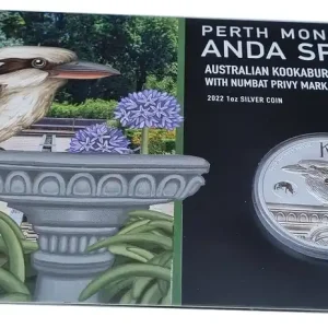 Australien 1 Oz Silber Kookaburra 2022 Privy Numbat - Perth Money Expo - Anda Special im Blister Aktuell