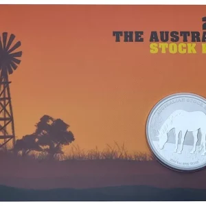 Australien 1 Oz Silber Stock Horse Pferd 2016 im Blister - nur 1.000 Stück! Premium