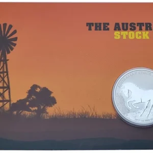 Australien 1 Oz Silber Stock Horse Pferd 2017 im Blister - nur 1.000 Stück! Direktkauf