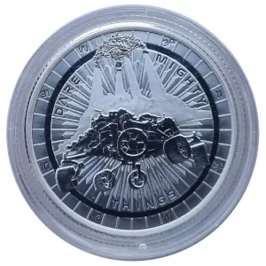 Heißes Angebot Niue 1 Oz Silber Mars Mission Rover 2021 in Münzkapsel - Anlagemünze nur 10.000 Stück!