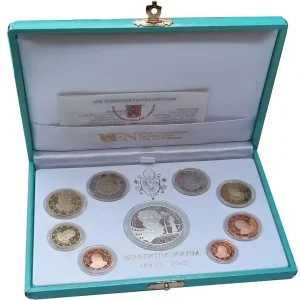 Mengenrabatt Vatikan 23,88 Euro 2013 PP. KMS Papst Benedikt mit 20 Euro Silbermünze Guiseppe Verdi