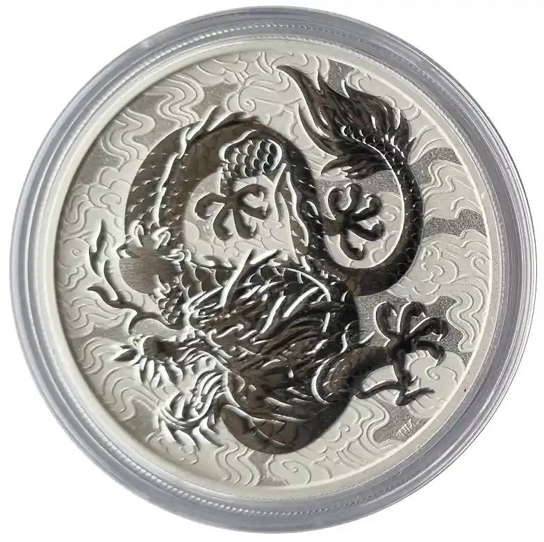 Preiswert Australien 1 Oz Silber Drache (Chinese Dragon) 2021 Bullionmünze - Anlagemünze