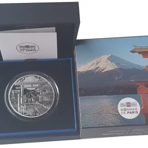Bestseller Frankreich 10 Euro Silber Mount Fuji 2020 Polierte Platte