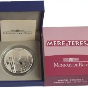 Frankreich 10 Euro Silbermünze Mutter Teresa 2010 Polierte Platte im Etui Jetzt Zugreifen