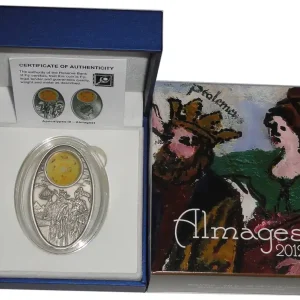 Fiji 10 Dollars Silbermünze Apocalypse III Almagest 2012 Patiniert Nur Heute