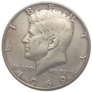 Beliebt Half Dollar Kennedy Silber diverse Jahrgänge USA 11,5 gr 400/1000 Silber
