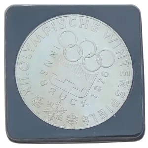 Österreich 100 Schilling 1974 Silber Stempelfrisch Olympische Winterspiele Innsbruck 1976 Top-Seller