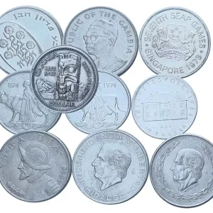 Nur Heute 10 Diverse alte Silbermünzen aus verschiedenen Länder