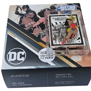 Nur Für Kurze Zeit Frankreich 10 Euro Silber - Silberbarren Wonder Woman DC Comics 2025 Proof Finish im Etui