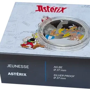 10 Euro Silber Asterix - Greif Farbe Frankreich 2022 Polierte Platte im Etui Must-Have