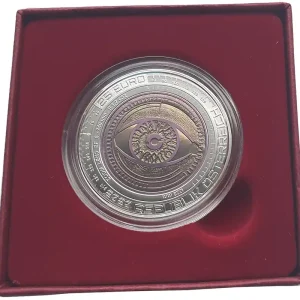 Top-Qualität Österreich 25 Euro Silber Niob Münze Der Gläserne Mensch 2020 Handgehoben