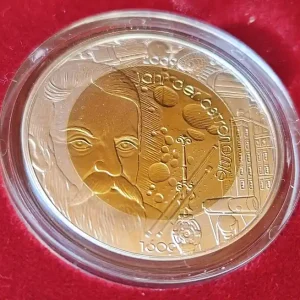 Letzte Chance Österreich 25 Euro Silber Niob Münze Jahr der Astronomie 2019 Handgehoben