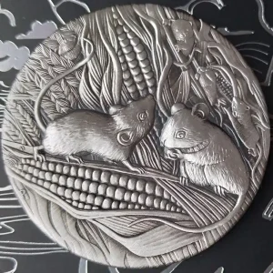 Australien 2 Oz Silber Lunar Maus 2020 Antik Finish Gleich Bestellen
