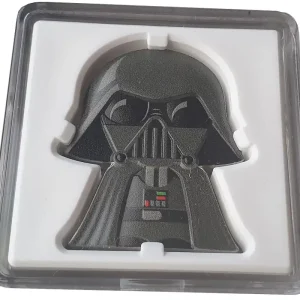 1 Oz Silber Chibi Darth Vader - Niue 2020 Polierte Platte im Etui Kracherpreis