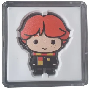 Zertifiziert 1 Oz Silber Chibi Harry Potter Ron Weasley - Niue 2020 Polierte Platte im Etui