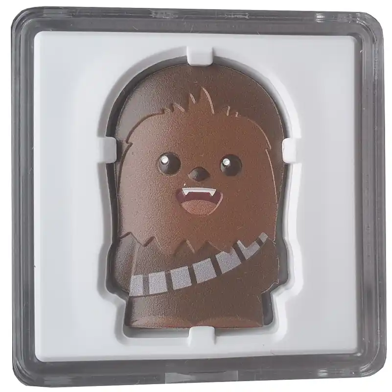 1 Oz Silber Chibi Star Wars Chewbacca - Niue 2020 Polierte Platte im Etui Angebot