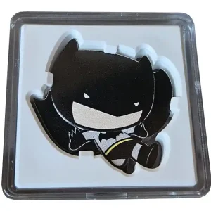 1 Oz Silber Chibi Batman - Niue 2021 Polierte Platte im Etui Super-Preis