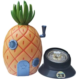 Bestpreis Tuvalu 2 Oz Silber SpongeBob Schwammkopf - Teilvergoldet 2024 PP im Etui