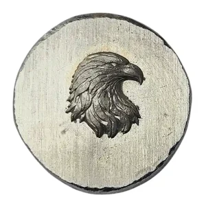 BeKo Edelmetalle 20 Gramm Silberbarren Rundbarren 999 Feinsilber Adler Weißkopfseeadler High Relief Rabatt