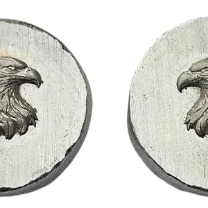 BeKo Edelmetalle 2 x 20 g Silberbarren Rundbarren 999 Feinsilber Adler Weißkopfseeadler High Relief Exklusiv