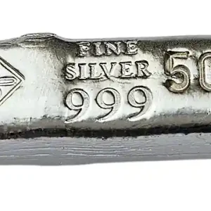 Jetzt Kaufen BeKo Edelmetalle 50 Gramm Silberbarren 999 Feinsilber Gussbarren (gegossen)