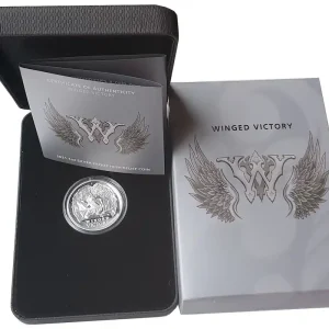 Australien 1 Oz Silber Winged Victory 2021 High Relief Polierte Platte Premium