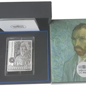 Sonderaktion 10 Euro Silber Vincent van Gogh Selbstportrait Frankreich 2020 Proof Finish im Etui