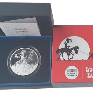 Frankreich 10 Euro Silber Lucky Luke 2021 Polierte Platte Top-Angebot