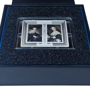 10 Euro Silber Rembrandt - Marten Soolmans und Oopjen Coppit Frankreich 2025 Proof Finish im Etui Mengenrabatt