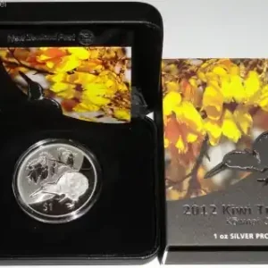 Jetzt Bestellen Neuseeland 1 Oz Silber Silber Kiwi 2012 PP Etui