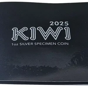 Neuseeland 1 Oz Silber Kiwi 2025 Specimen im Blister nur 5.000 Stück! Top-Angebot