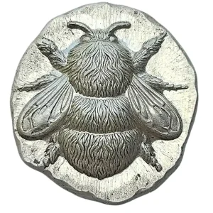 Direktkauf BeKo Edelmetalle 5 Gramm Silberbarren - Rundbarren 999 Feinsilber Hummel Bumblebee High Relief