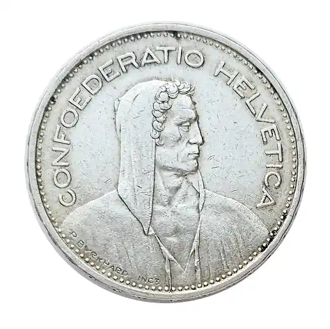 Limited Edition Schweiz 5 Franken Silbermünze 15 gr 835/1000 Silber