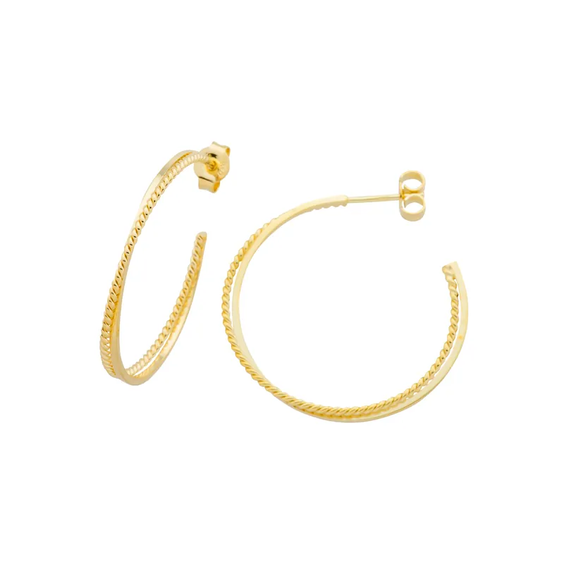 Zertifiziert Creolen Emerentia