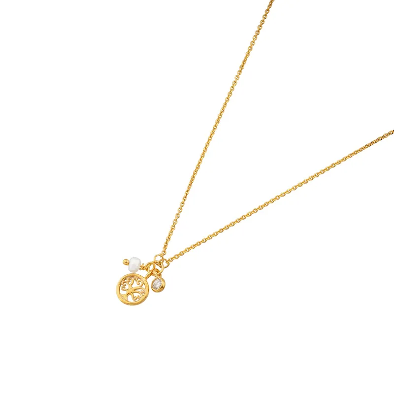 Weltweiter Versand Collier Lebensbaum