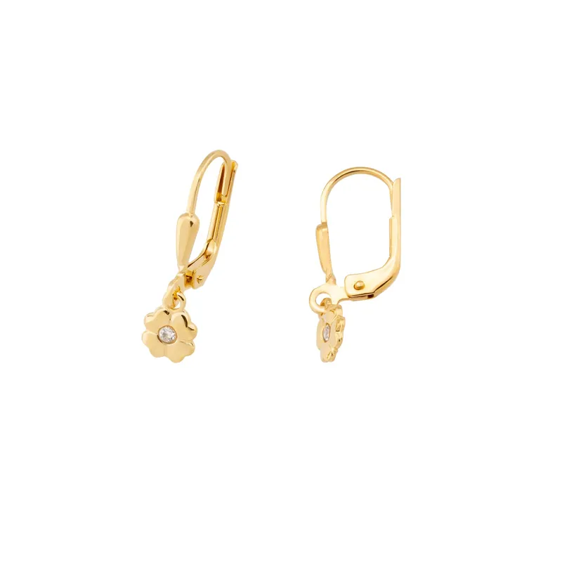 Weltweiter Versand Ohrgehänge Blume