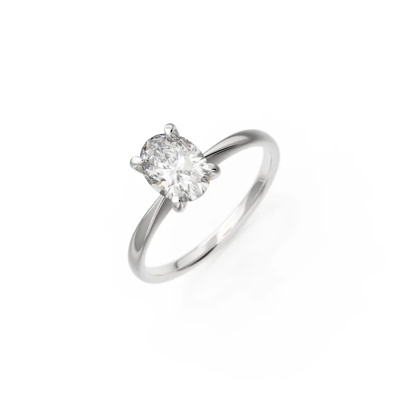 Versand Am Gleichen Tag Verlobungsring LAB GROWN DIAMOND