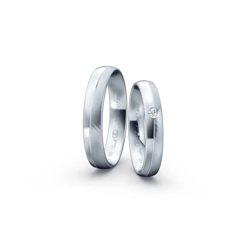 Individuelles Ringkonfigurator-Paar Direkt Vom Hersteller