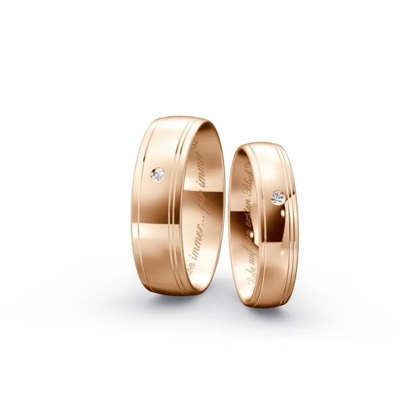 Kracherpreis Individuelles Ringkonfigurator-Paar