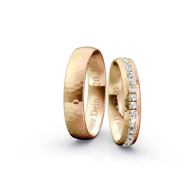 Preis Gesenkt Individuelles Ringkonfigurator-Paar